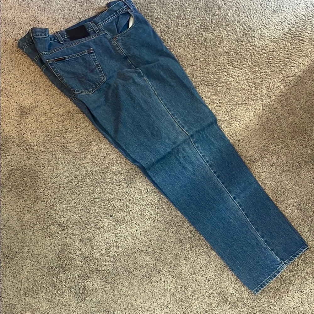 Harley-Davidson Blue Bootcut Jeans Classic Denim - Picture 2 of 8